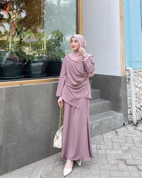 Referensi Ootd One Set Untuk Lebaran Elegan Banget