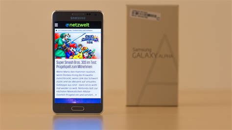 Unboxing Samsung Galaxy Alpha Netzwelt