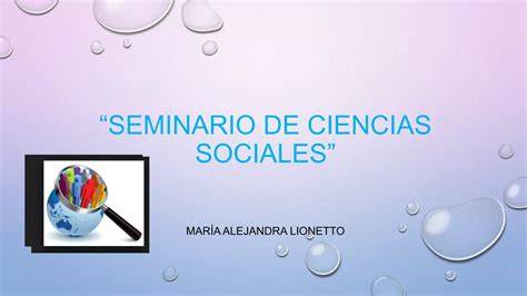 Seminario De Ciencias Sociales PPT Descarga Gratuita