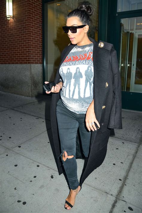 Kim Kardashian Out For Dinner In Nyc Gotceleb