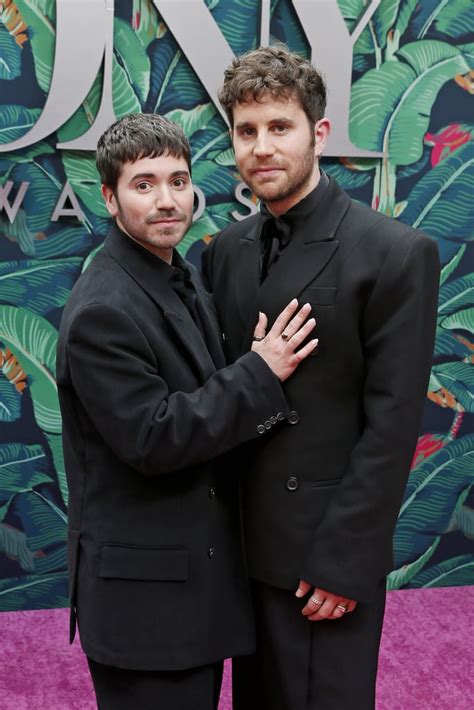 Ben Platt And Noah Galvin At The Tony Awards Popsugar Celebrity Uk