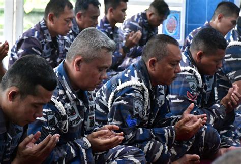 Tni Al Lantamal Vi Makassar Laksanakan Doa Bersama Sambut Hut Ke