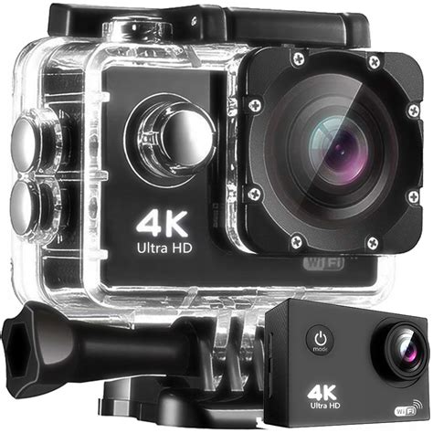 Kamera Sportowa Go Pro K Wifi Usb Mikrofon Wodoodporna Akcesoria