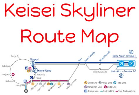 Keisei Skyliner Map