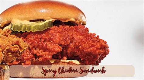 Burger King Spicy Chicken Sandwich Review with Price & Calories