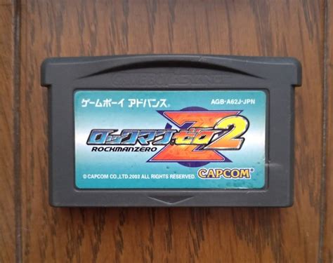 Yahooオークション ゲームボーイアドバンスソフト Gba ロックマンゼ