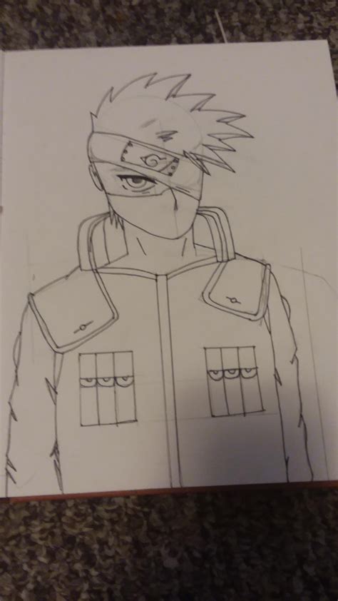 Kakashi Concept Art Me Pencil 2020 Rart