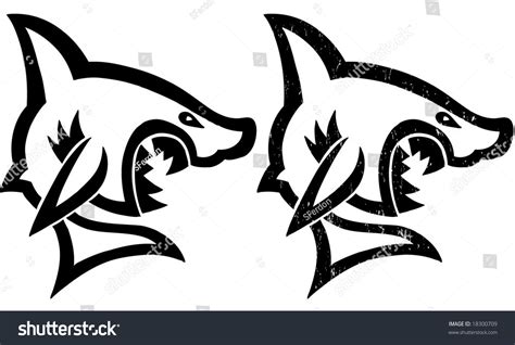 Great Whites Stock Vector Royalty Free 18300709 Shutterstock