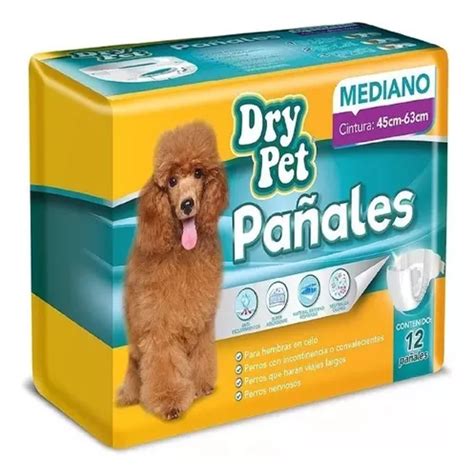 Pañales Para Perro Mediano Con 12 Piezas Empaque Dañado MercadoLibre