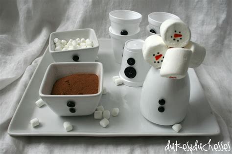 Snowman Hot Cocoa Bar