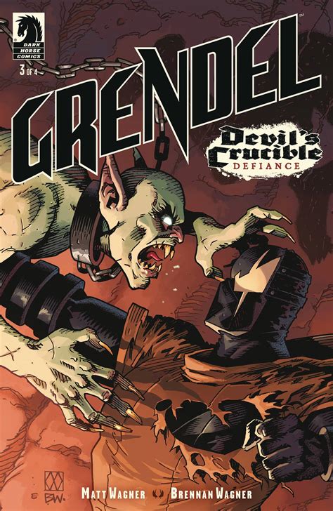 Grendel Devils Crucible Defiance Cvr A Wagner Black Cat Books Inc