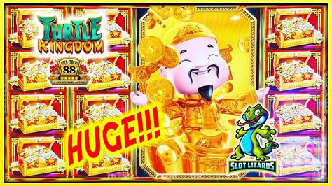 Big Win Full Screen Huge Bonus Turtle Kingdom Gold Stacks Slot