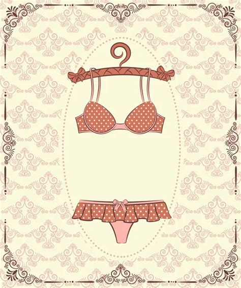 Vintage Lingerie Lace Stock Vector Image By Xenia Ok 62722873