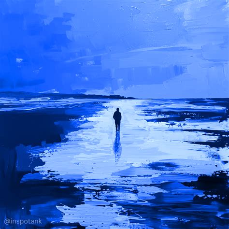 50+ Blue Painting Ideas & Tutorials [Art Landscape Inspiration Examples ...