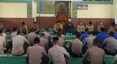 Dalam Rangka Pengamanan Pemilu 2024 Polres Dumai Gelar Zikir Dan Doa