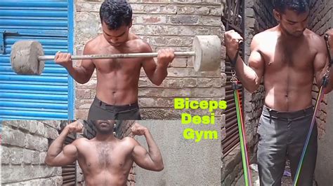 Big Biceps Workout At Desi Gym जल्दी Biceps कैसे बनाएं Desi Fitness