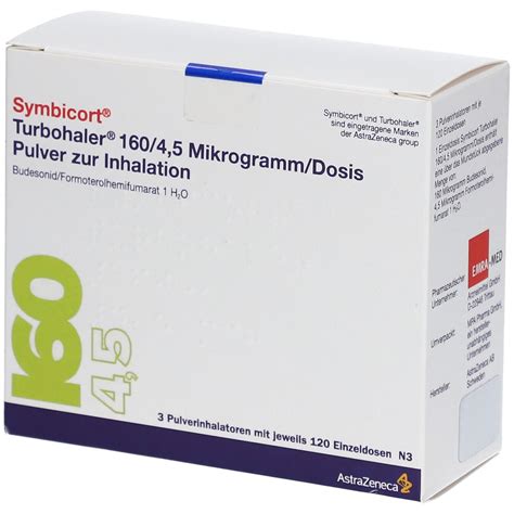 Symbicort Turbohaler G Dosis Ed St Mit Dem E Rezept