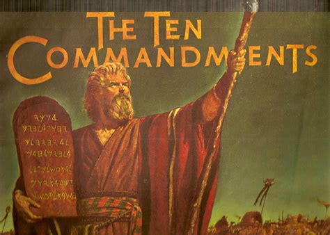 The Ten Commandments Movie Quotes. QuotesGram