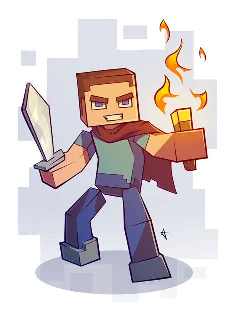 Minecraft - Steve : Time to Explore by Aruelmyth on Newgrounds