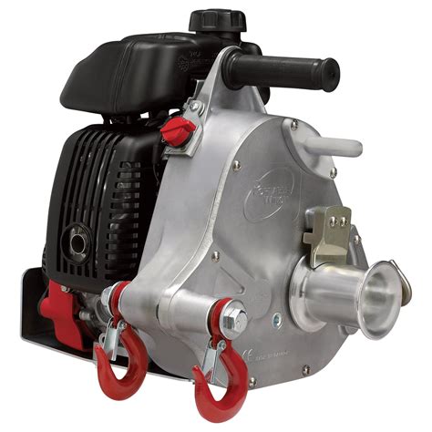 Portable Winch Gas-Powered Capstan Winch — 2.1HP, 50cc Honda GHX-50 ...