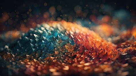 Premium Ai Image Beautiful Colorful 3d Backgrounds Chromatic Hexagon