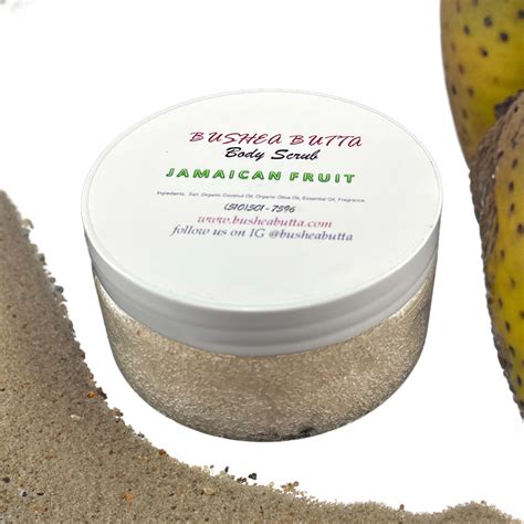 Jamaican Fruit Body Scrub Bushea Butta