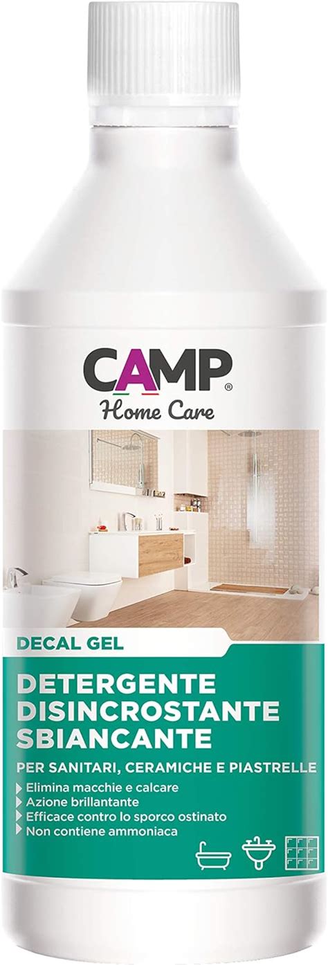 Camp DECAL Gel Detergente Disincrostante Anticalcare In Formula Gel