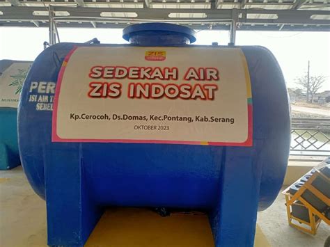 Darurat Kekeringan Zis Indosat Gandeng Laz Harfa Hadirkan Program