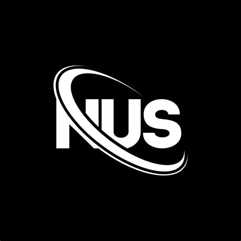 NUS logo. NUS letter. NUS letter logo design. Initials NUS logo linked ...