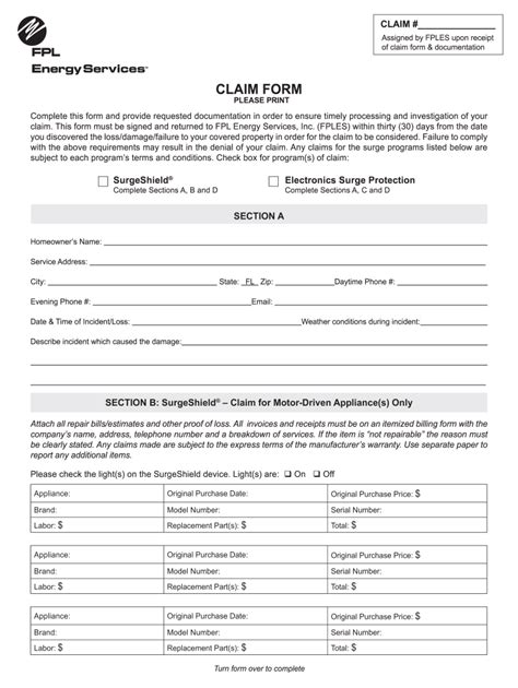 Fpl Claims Number Fill Online Printable Fillable Blank Pdffiller