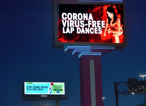 Las Vegas strip club offering ‘coronavirus-free lap dances’ during