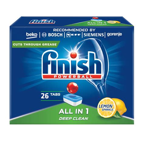 Detergent Vase Pentru Masina De Spalat Finish All In One Lemon 26