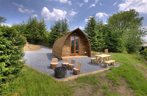 Glamping Ensuite Pod Loch Tay Highland Lodges