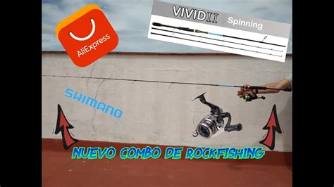 UNBOXING ALI COMBO de ROCKFISHING por MENOS de 100 CAÑA CARRETE