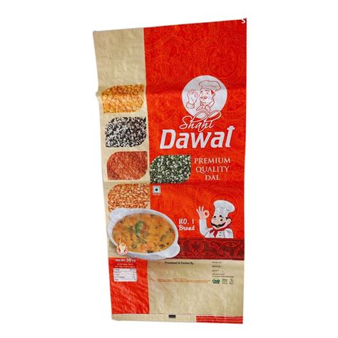 10Kg Pulses Printed BOPP Bag Rectangle At Rs 12 Piece In Indore ID