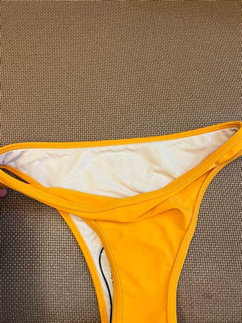 Tangerine Bikini Women S Fashion Swimwear Bikinis Swimsuits On Carousell