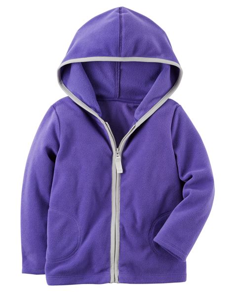 Toddler Girl Zip Up Fleece Hoodie Carters Oshkosh Canada Hoodies