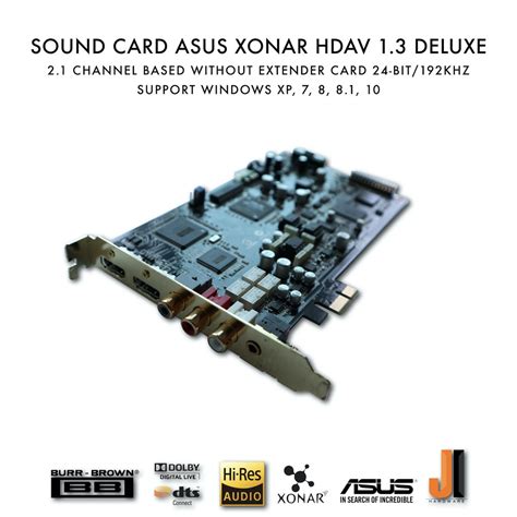 Sound Card Asus Xonar Hdav Deluxe Channel Pci E