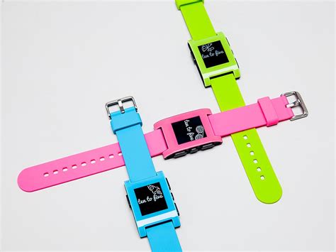 Pebble's Original Smartwatch Gets a Technicolor Makeover | WIRED