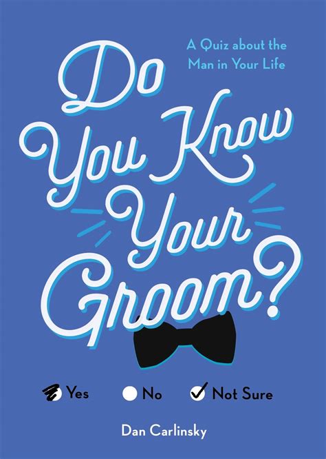 Do You Know Your Groom By Dan Carlinsky Penguin Books New Zealand