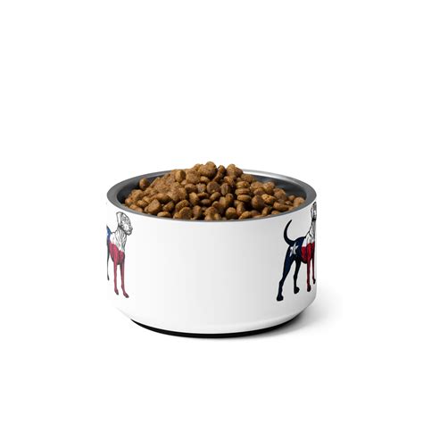 TX Blue Lacey Dog bowl – Windsor Wildlife