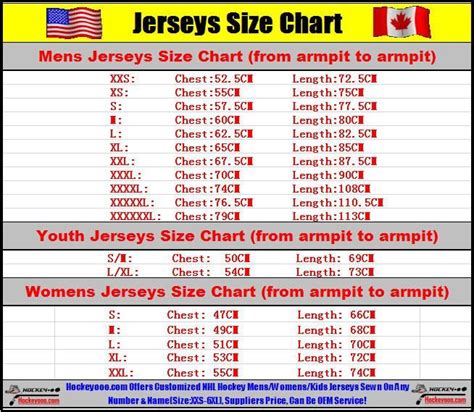 Nhl Reebok Jersey Size Chart | ppgbbe.intranet.biologia.ufrj.br