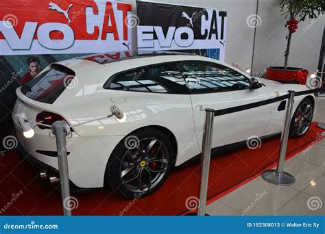 Ferrari Gtc4 Lusso Hatchback At Manila Auto Salon Car Show In Pasay