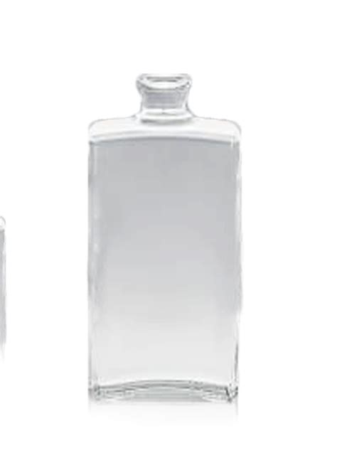 FLACON VERRE MOULE RECTY 100ml FLVM0435 col à sertir FEA 20 dim 54 x