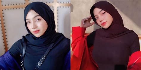 8 Portraits of Oklin Fia, a Hijab TikTok Celebrity who Went Viral Because of a Video Surrounded ...