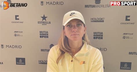 Primul interviu al Simonei Halep după eliminarea de la Madrid