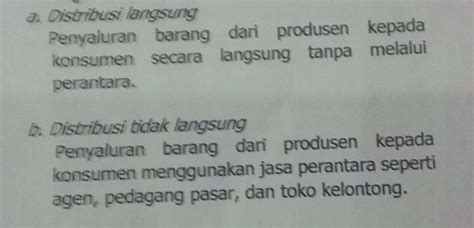 Apa Perbedaan Distribusi Langsung Dan Distribusi Tidak Langsung