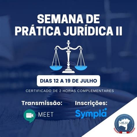 SEMANA DE PRÁTICA JURÍDICA II online Sympla