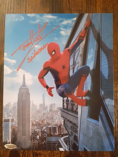 Marvel Spider Man Tom Holland Autógrafo Foto Signed Catawiki