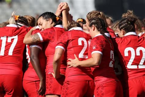 Canada Women’s Rugby World Cup Squad 2022 Team To Play France